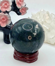 Load image into Gallery viewer, Moss Agate Sphere