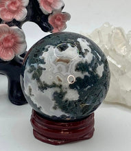 Load image into Gallery viewer, Moss Agate Sphere