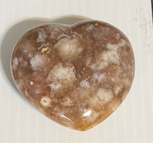 Load image into Gallery viewer, Flower Agate Hearts