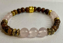 Load image into Gallery viewer, Rose Quartz Princess Stretch Bracelet