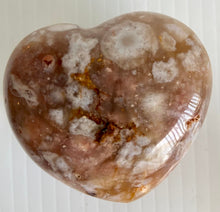 Load image into Gallery viewer, Flower Agate Hearts