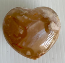 Load image into Gallery viewer, Flower Agate Hearts