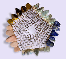 Load image into Gallery viewer, Hair Combs with Natural Stones