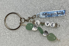 Load image into Gallery viewer, Green Aventurine Keychain