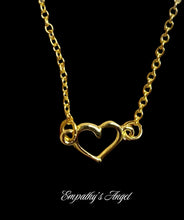 Load image into Gallery viewer, Gold Heart Necklace
