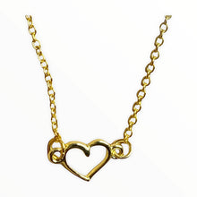 Load image into Gallery viewer, Gold Heart Necklace