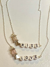 Load image into Gallery viewer, Love and Kiss Necklaces