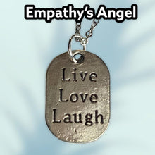 Load image into Gallery viewer, Live Love Laugh Necklace