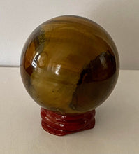 Load image into Gallery viewer, Tiger's Eye Sphere