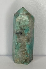 Load image into Gallery viewer, Amazonite with Smoky Quartz Towers