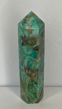 Load image into Gallery viewer, Amazonite with Smoky Quartz Towers
