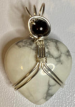 Load image into Gallery viewer, Heart Pendants in Silver Wire
