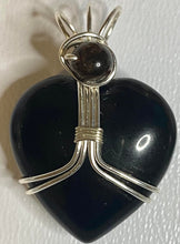 Load image into Gallery viewer, Heart Pendants in Silver Wire