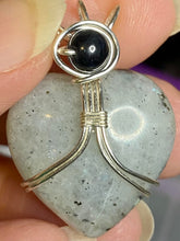 Load image into Gallery viewer, Heart Pendants in Silver Wire