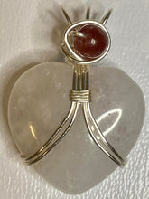 Load image into Gallery viewer, Heart Pendants in Silver Wire
