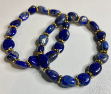 Load image into Gallery viewer, Lapis Lazuli Stretchy Bracelet