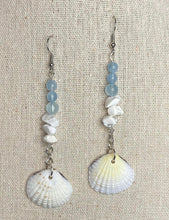 Load image into Gallery viewer, Beach Shell Earrings