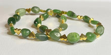 Load image into Gallery viewer, Green Jade Heart Stretch Bracelets