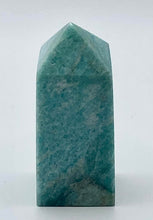 Load image into Gallery viewer, Amazonite with Smoky Quartz 4-Sided Towers