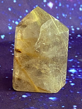 Load image into Gallery viewer, Rutilated Smoky Quartz Mini Tower
