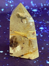Load image into Gallery viewer, Rutilated Smoky Quartz Mini Tower