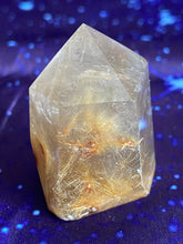 Load image into Gallery viewer, Rutilated Smoky Quartz Mini Tower