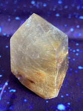 Load image into Gallery viewer, Rutilated Smoky Quartz Mini Tower