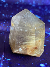 Load image into Gallery viewer, Rutilated Smoky Quartz Mini Tower
