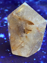 Load image into Gallery viewer, Rutilated Smoky Quartz Mini Tower
