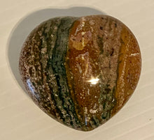 Load image into Gallery viewer, Ocean Jasper Heart