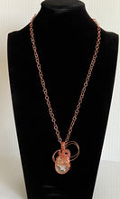 Load image into Gallery viewer, Flower Agate In Copper Pendant