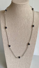Load image into Gallery viewer, Iolite and Clear Quartz Chain