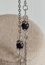 Load image into Gallery viewer, Iolite and Clear Quartz Chain