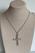 Load image into Gallery viewer, Wire Wrapped Cross Pendant