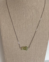Load image into Gallery viewer, Yellow Jade Bar Necklace
