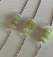 Load image into Gallery viewer, Yellow Jade Bar Necklace
