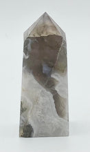 Load image into Gallery viewer, Moss Agate 4-Sided Towers
