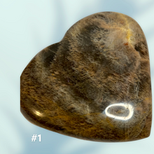 Load image into Gallery viewer, Black Moonstone Hearts