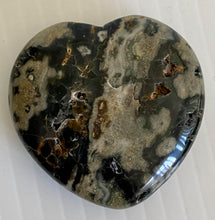 Load image into Gallery viewer, Ocean Jasper Heart Palm Stone
