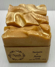 Lade das Bild in den Galerie-Viewer, Turmeric &amp; Honey Handcrafted Soap
