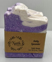 Load image into Gallery viewer, Salty Lavender Handcrafted Soap
