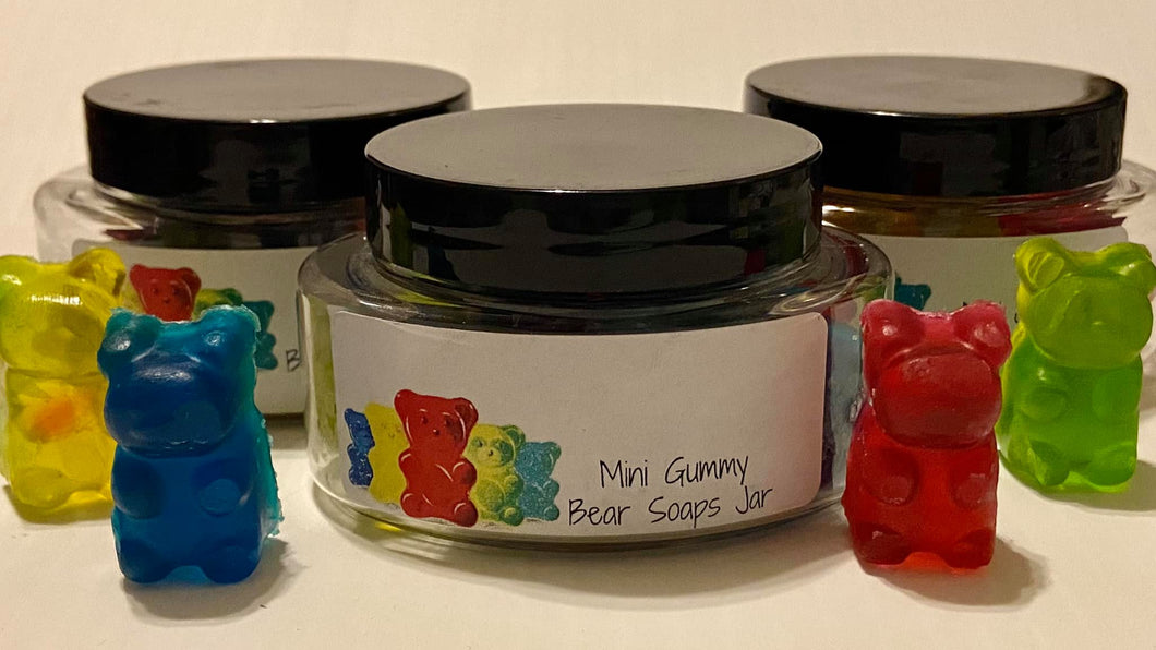 Gummy Bears Mini Soaps