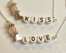 Load image into Gallery viewer, Love and Kiss Necklaces
