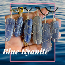 Load image into Gallery viewer, Blue Kyanite Pendants
