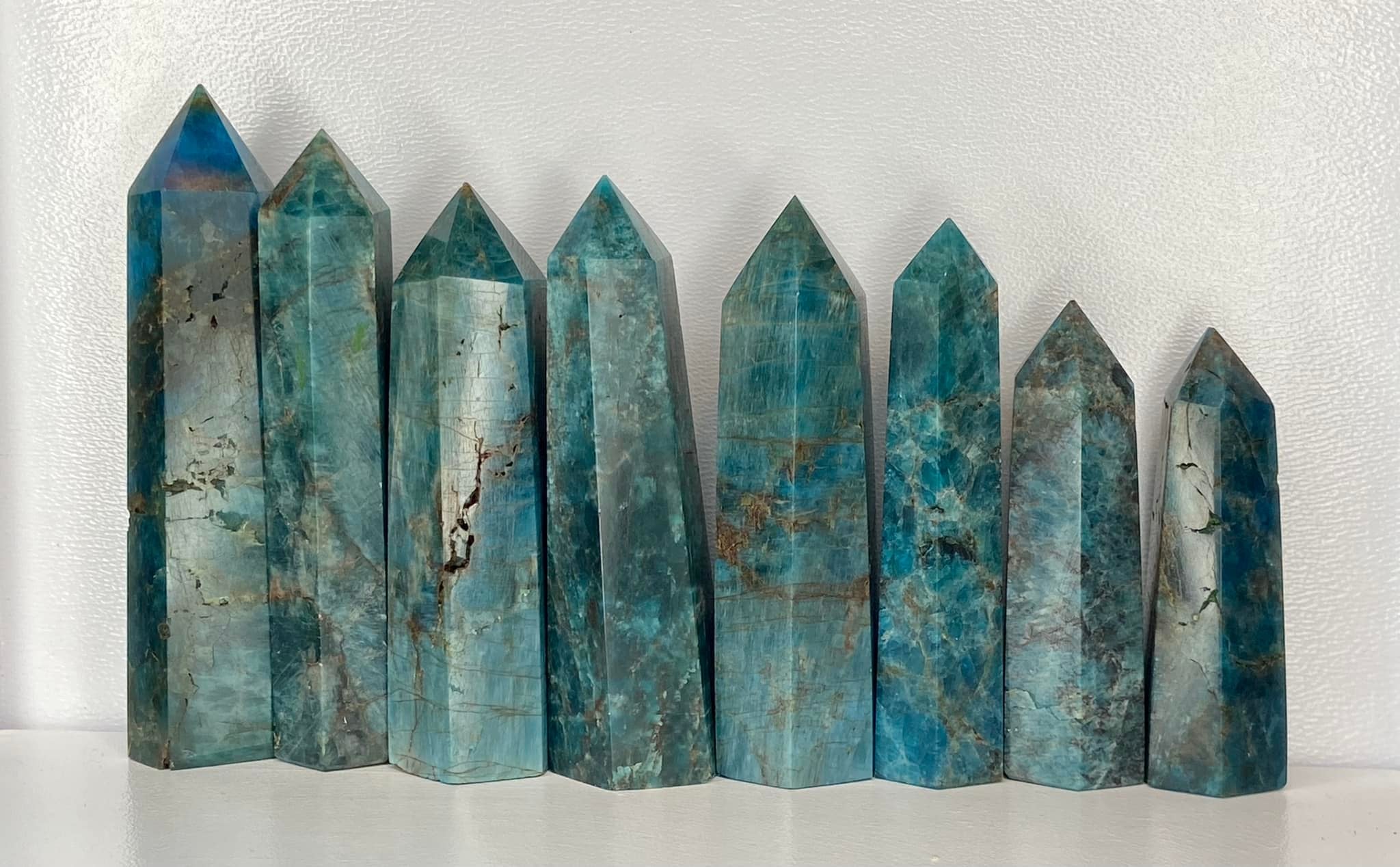 Blue Apatite Towers