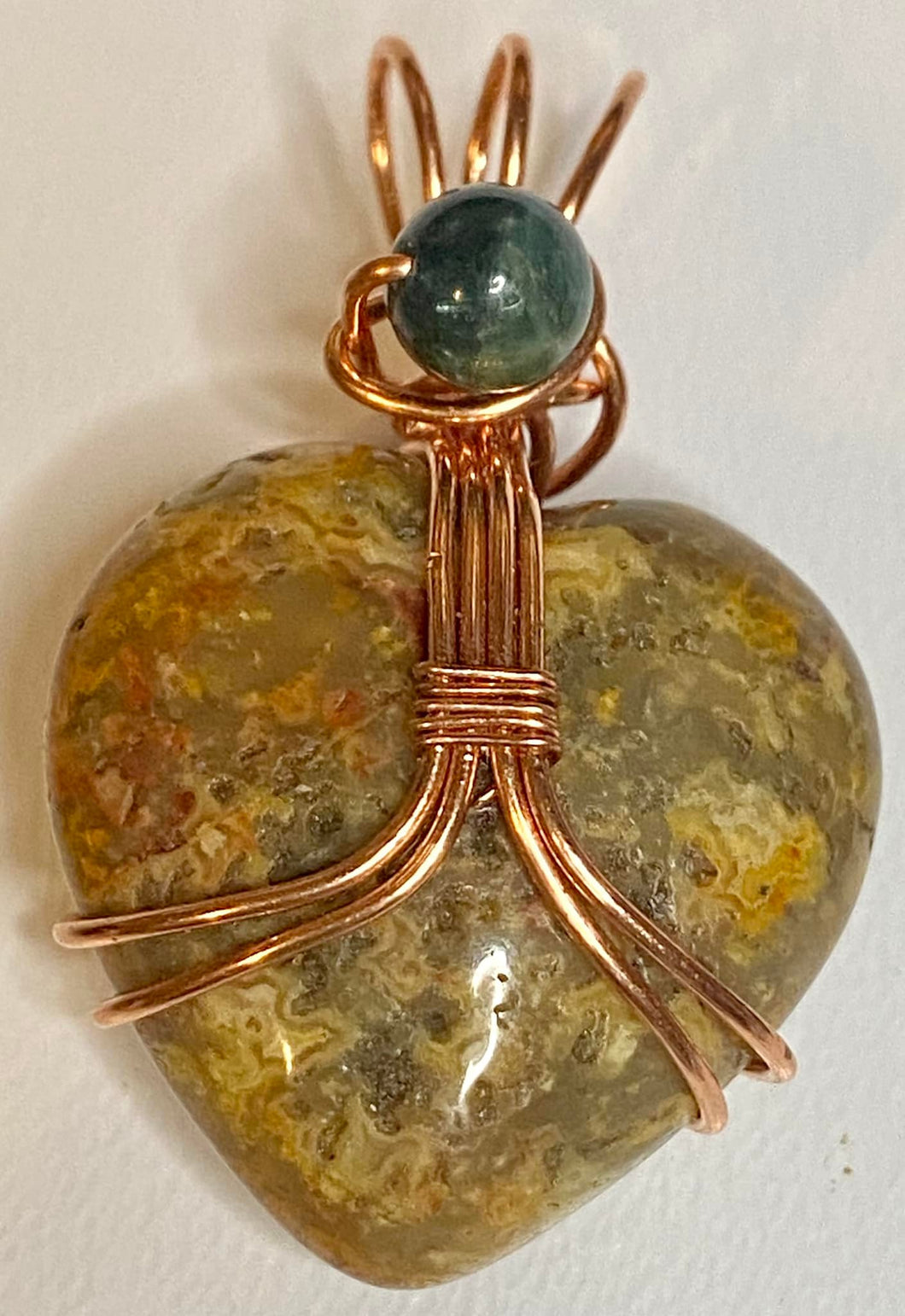 Heart Pendants in Copper