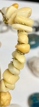 Load image into Gallery viewer, Golden Jade Heart Shaped Hoop Earrings
