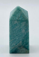 Load image into Gallery viewer, Amazonite with Smoky Quartz 4-Sided Towers

