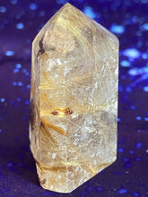 Load image into Gallery viewer, Rutilated Smoky Quartz Mini Tower
