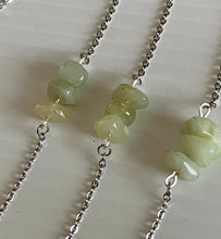 Load image into Gallery viewer, Yellow Jade Bar Necklace
